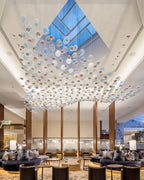 Yardenune Glass Chandelier-Moonnatur