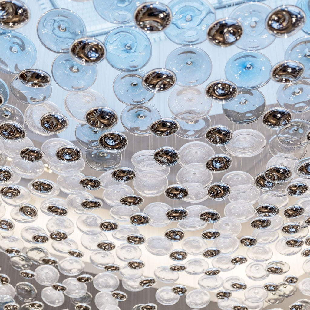 Yardenune Glass Chandelier-Moonnatur