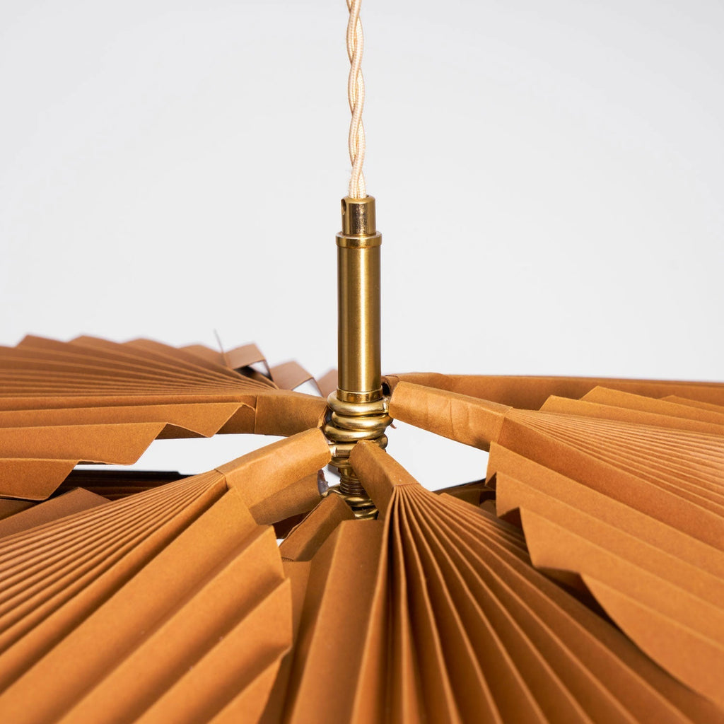 Olvenora Paper Pendant Light-Moonnatur