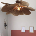 Faldenden Paper Pendant Light-Moonnatur