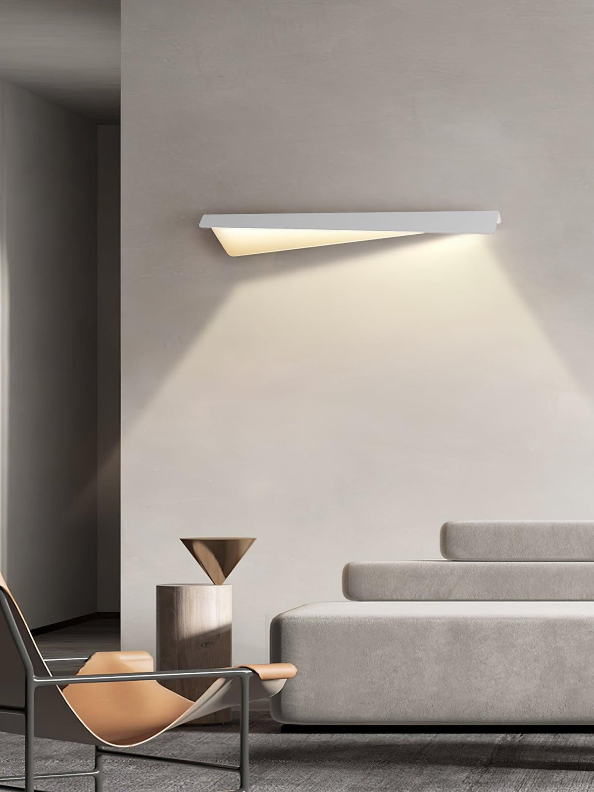 Veldenelle Aluminium Ceiling Light-Moonnatur