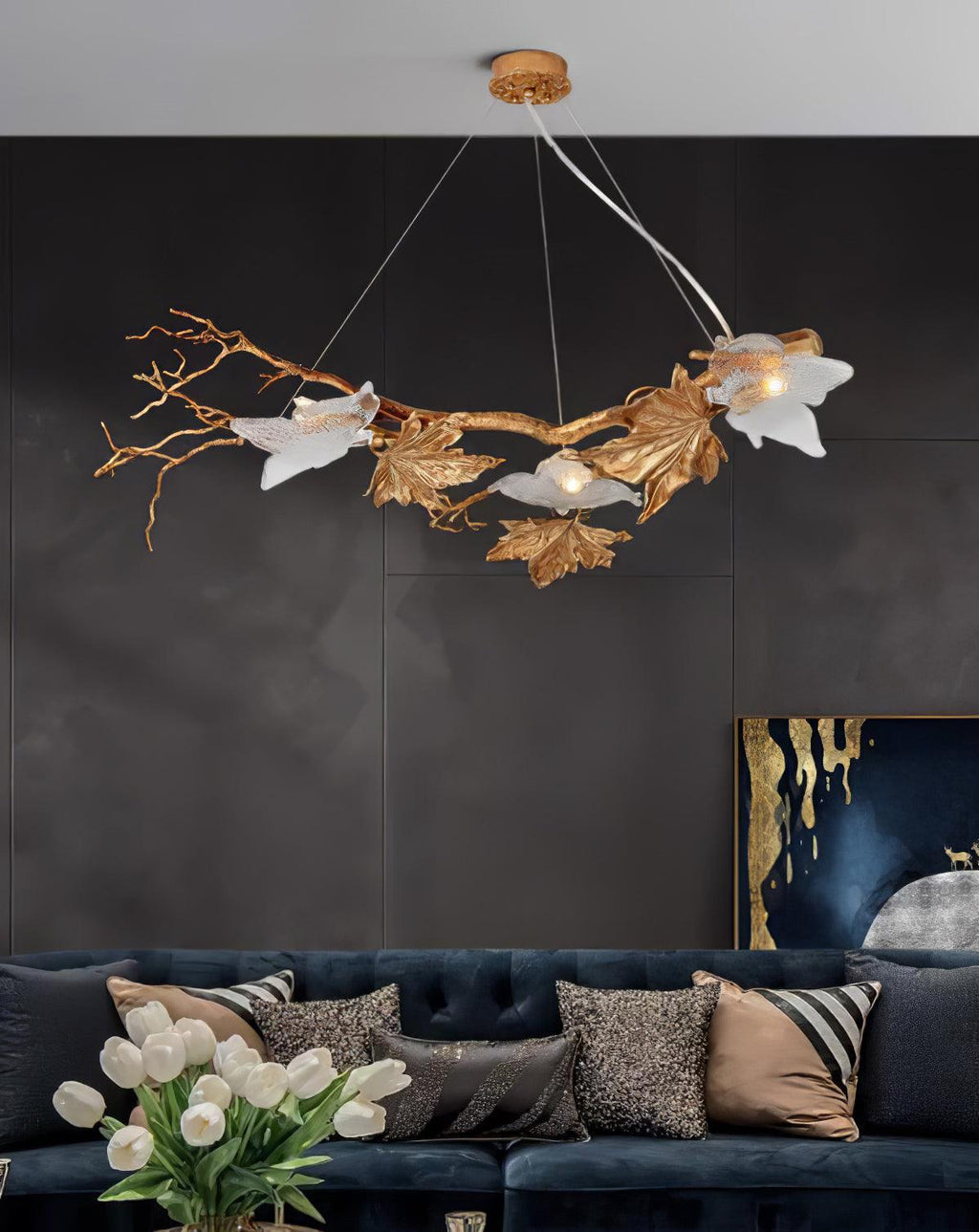Rovenorie Glass Pendant Light-Moonnatur