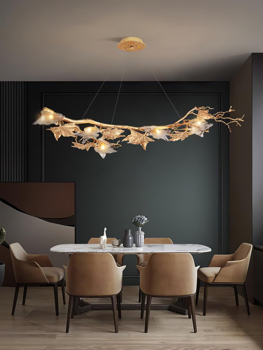 Rovenorie Glass Pendant Light-Moonnatur