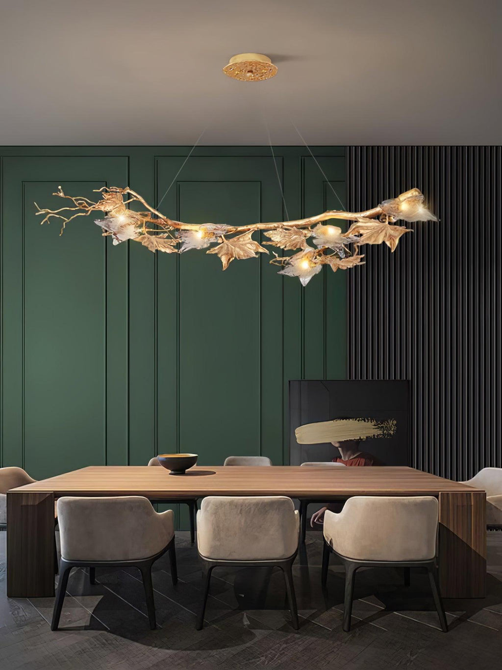 Rovenorie Glass Pendant Light-Moonnatur