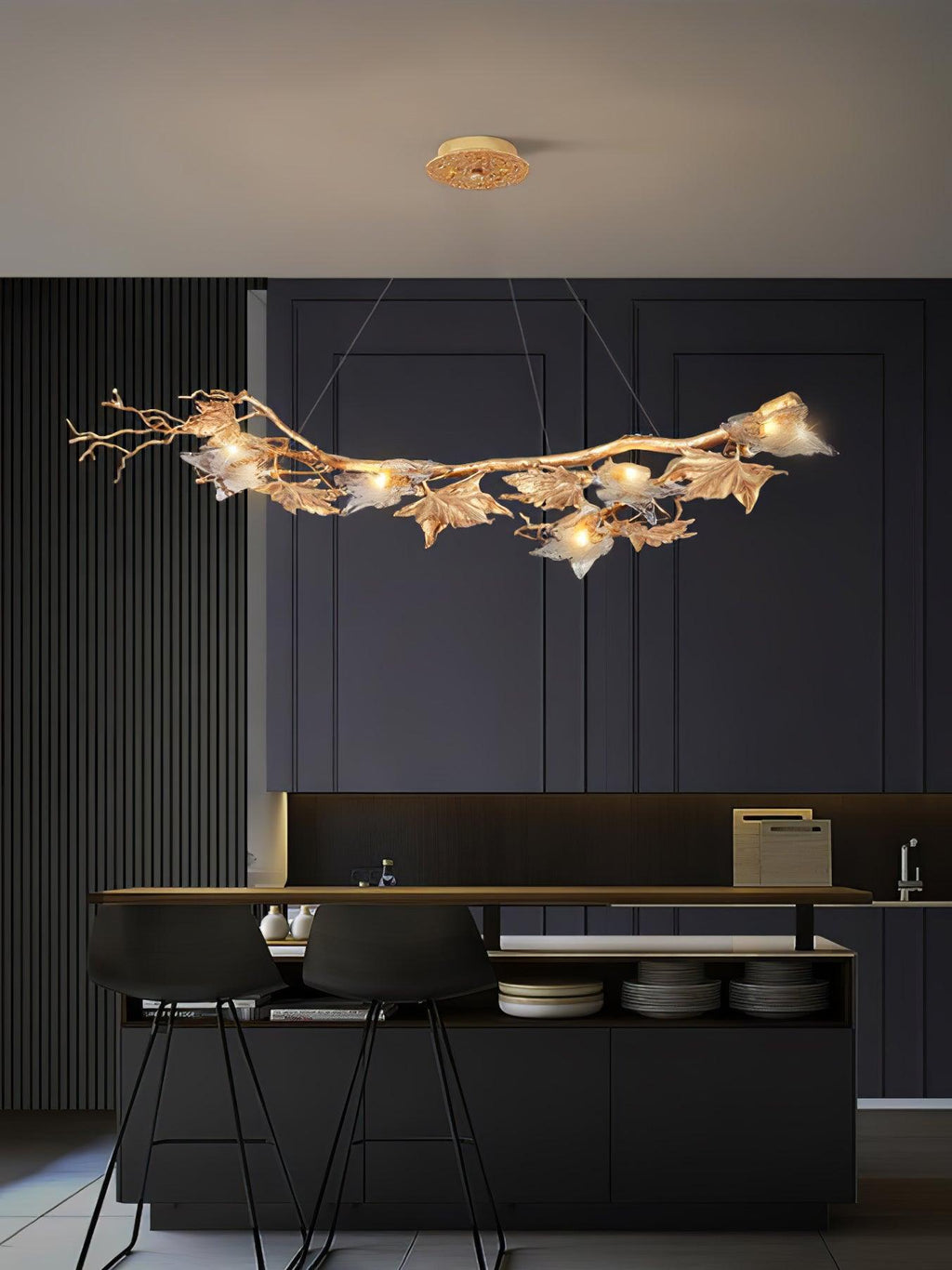 Rovenorie Glass Pendant Light-Moonnatur