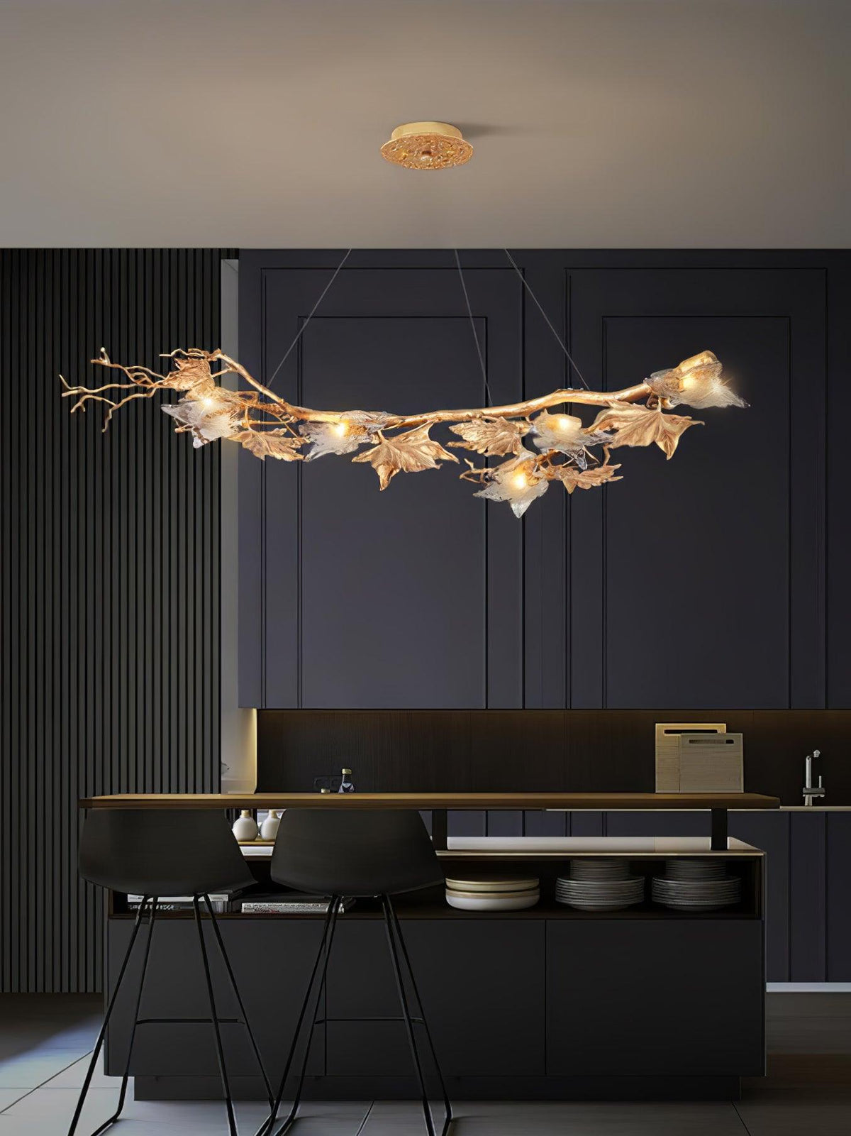 Rovenorie Glass Pendant Light-Moonnatur
