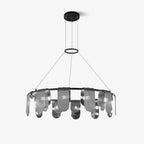 Urenaelle Glass Chandelier-Moonnatur