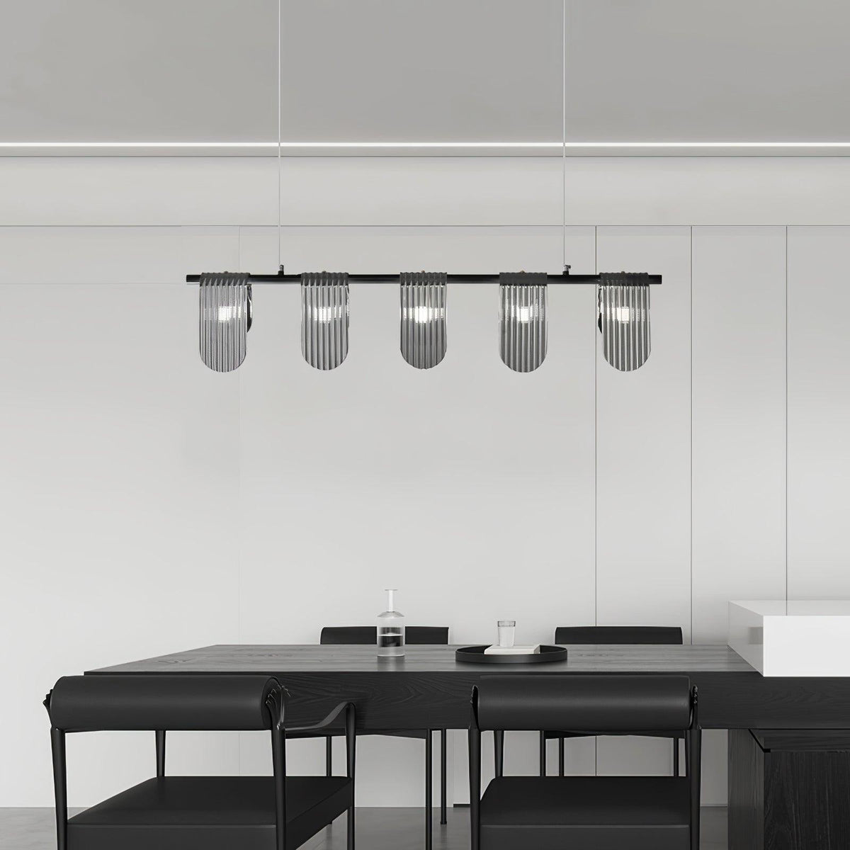 Urenaelle Glass Chandelier-Moonnatur