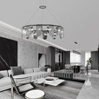 Urenaelle Glass Chandelier-Moonnatur