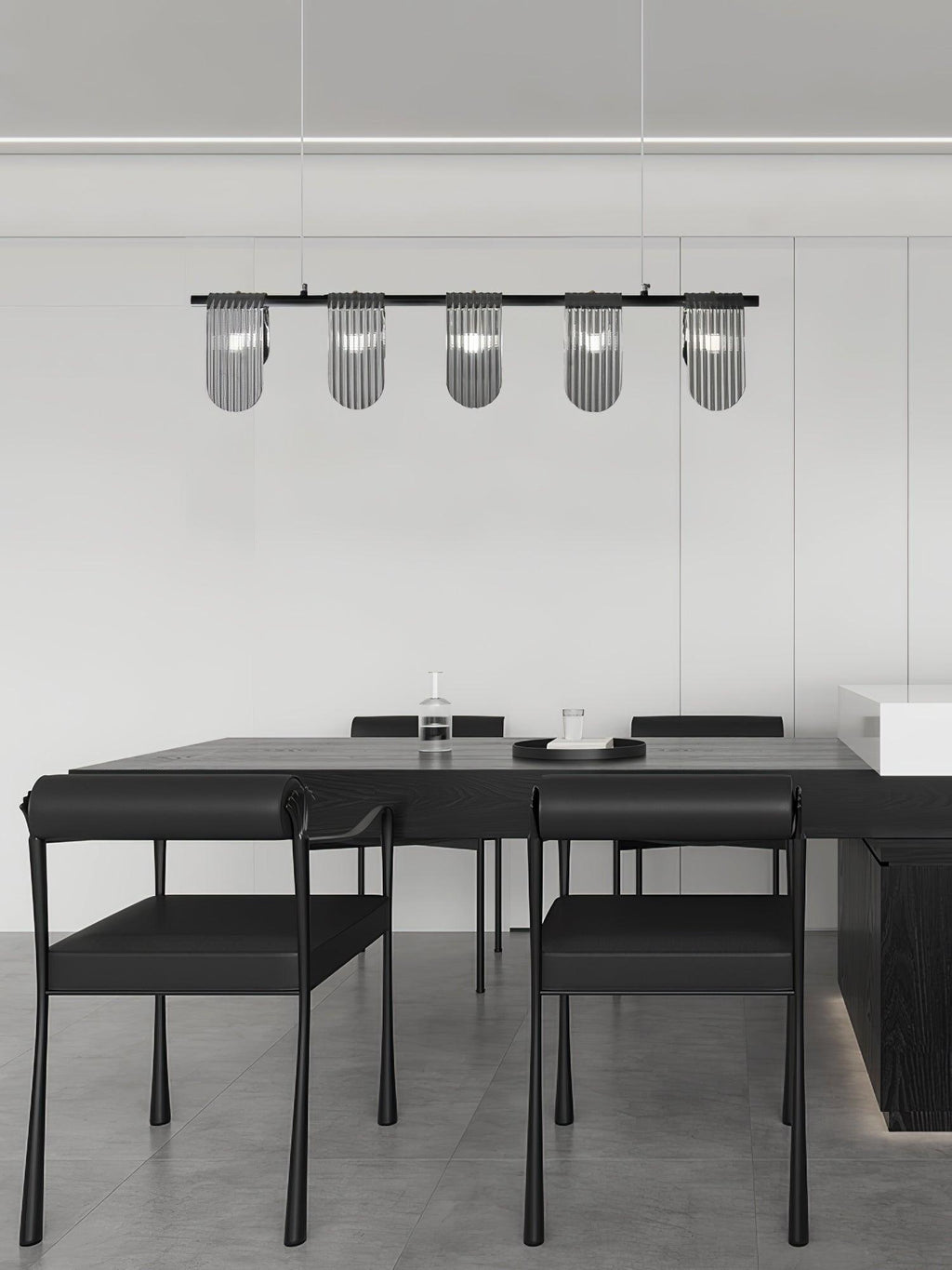 Urenaelle Glass Chandelier-Moonnatur