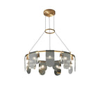 Urenaelle Glass Chandelier-Moonnatur