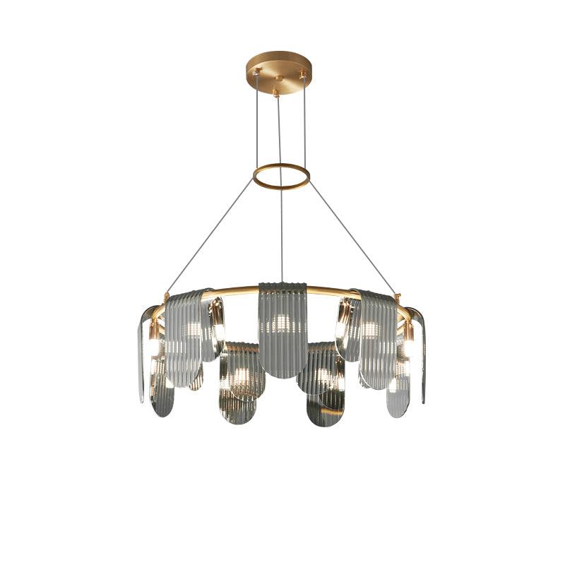Urenaelle Glass Chandelier-Moonnatur
