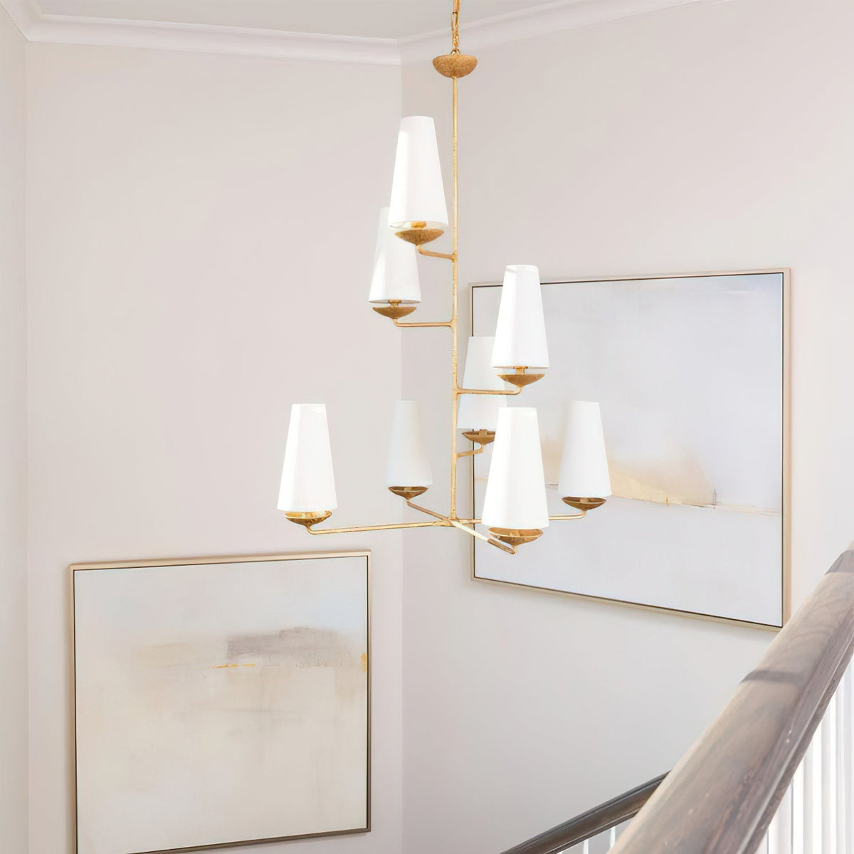 Valenwyn Fabric Chandelier-Moonnatur
