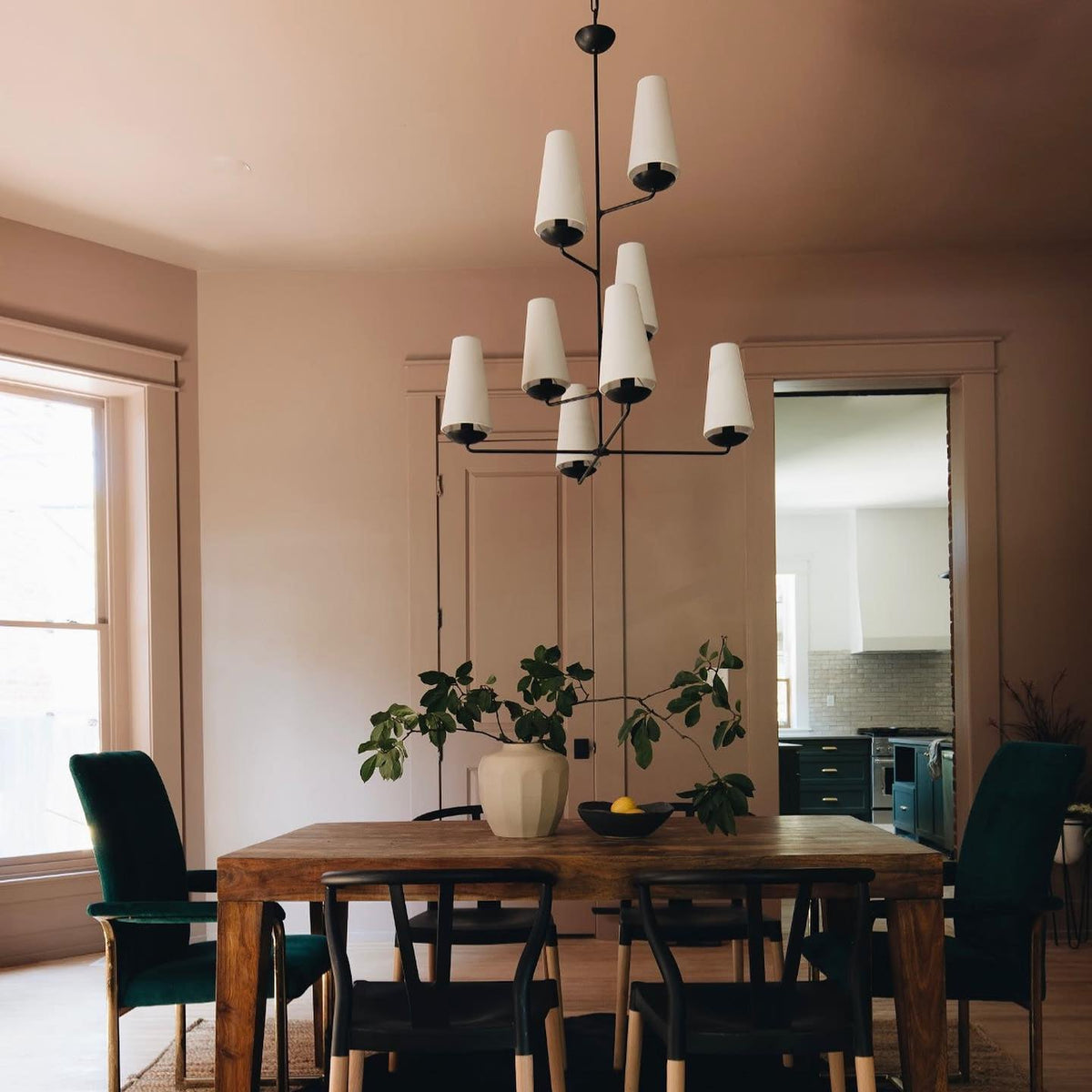 Valenwyn Fabric Chandelier-Moonnatur