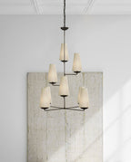 Valenwyn Fabric Chandelier-Moonnatur