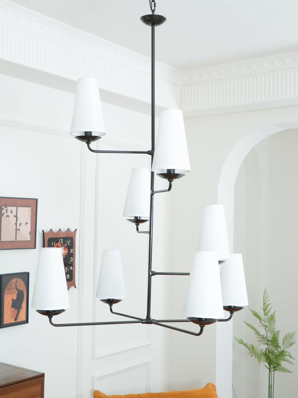 Valenwyn Fabric Chandelier-Moonnatur