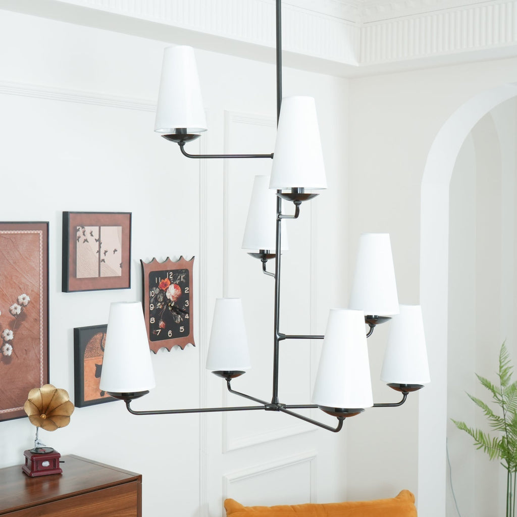 Valenwyn Fabric Chandelier-Moonnatur