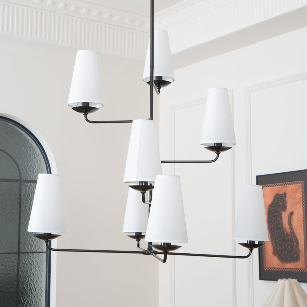 Valenwyn Fabric Chandelier-Moonnatur