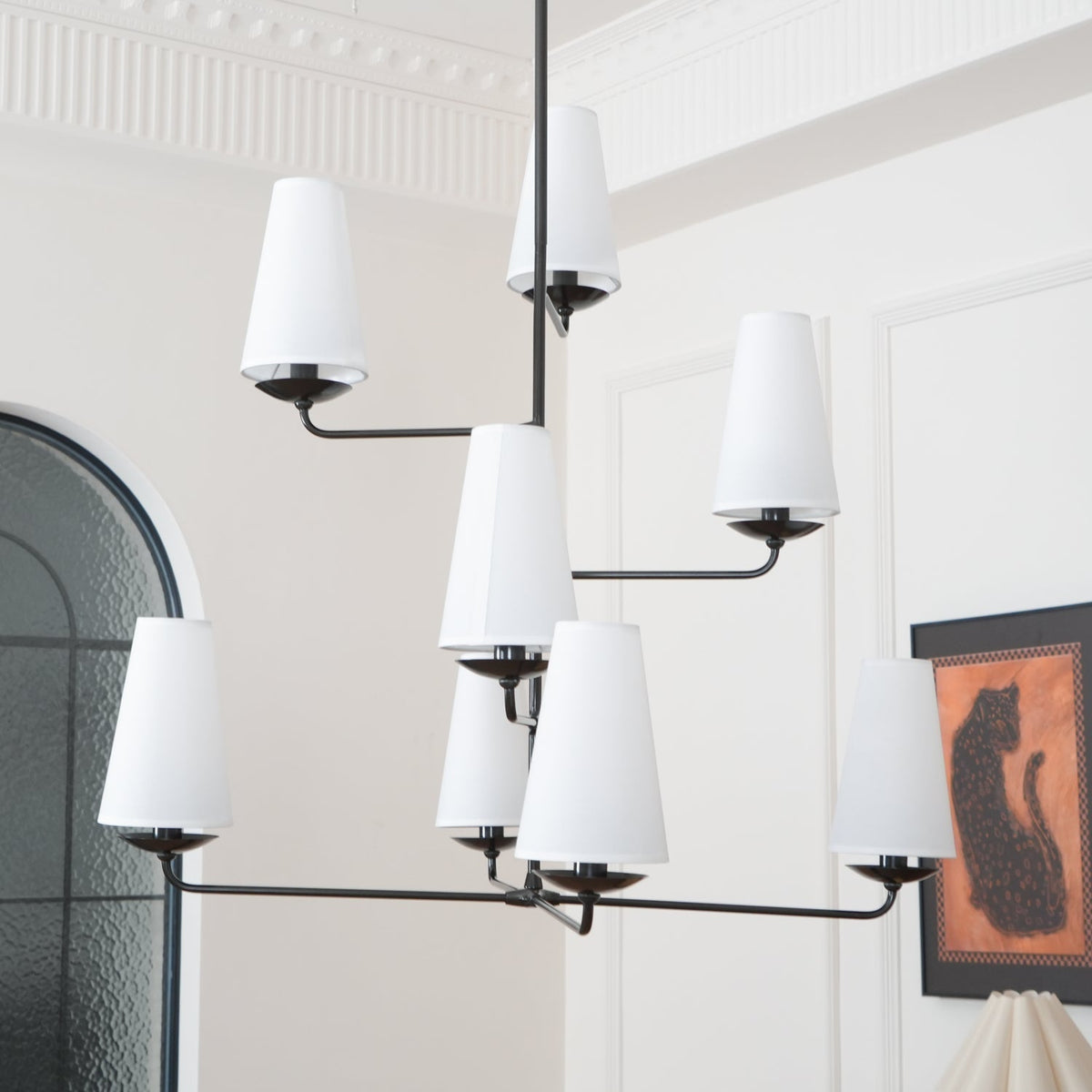 Valenwyn Fabric Chandelier-Moonnatur
