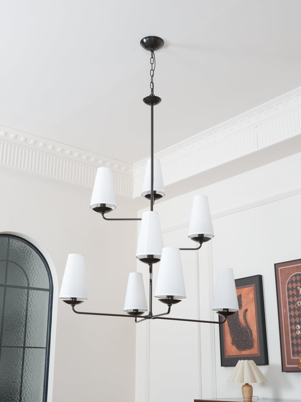 Valenwyn Fabric Chandelier-Moonnatur