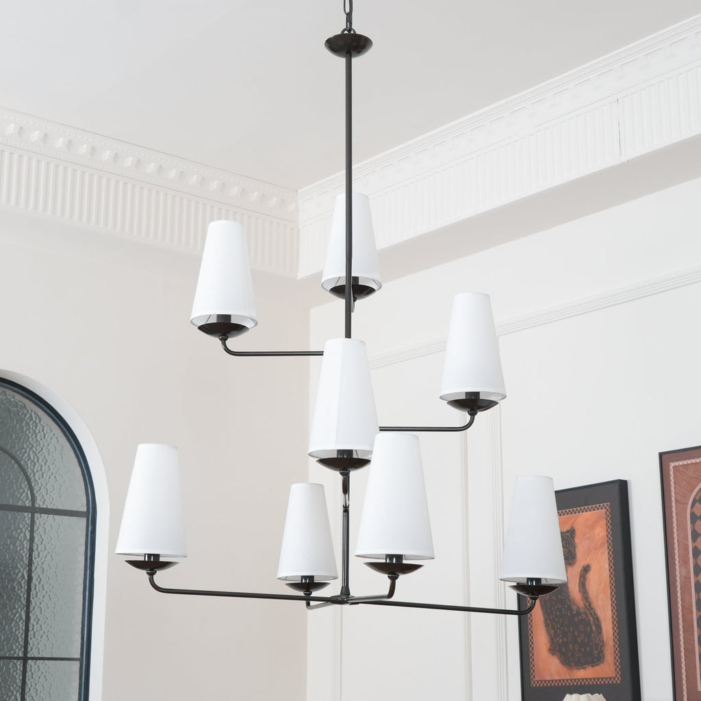 Valenwyn Fabric Chandelier-Moonnatur