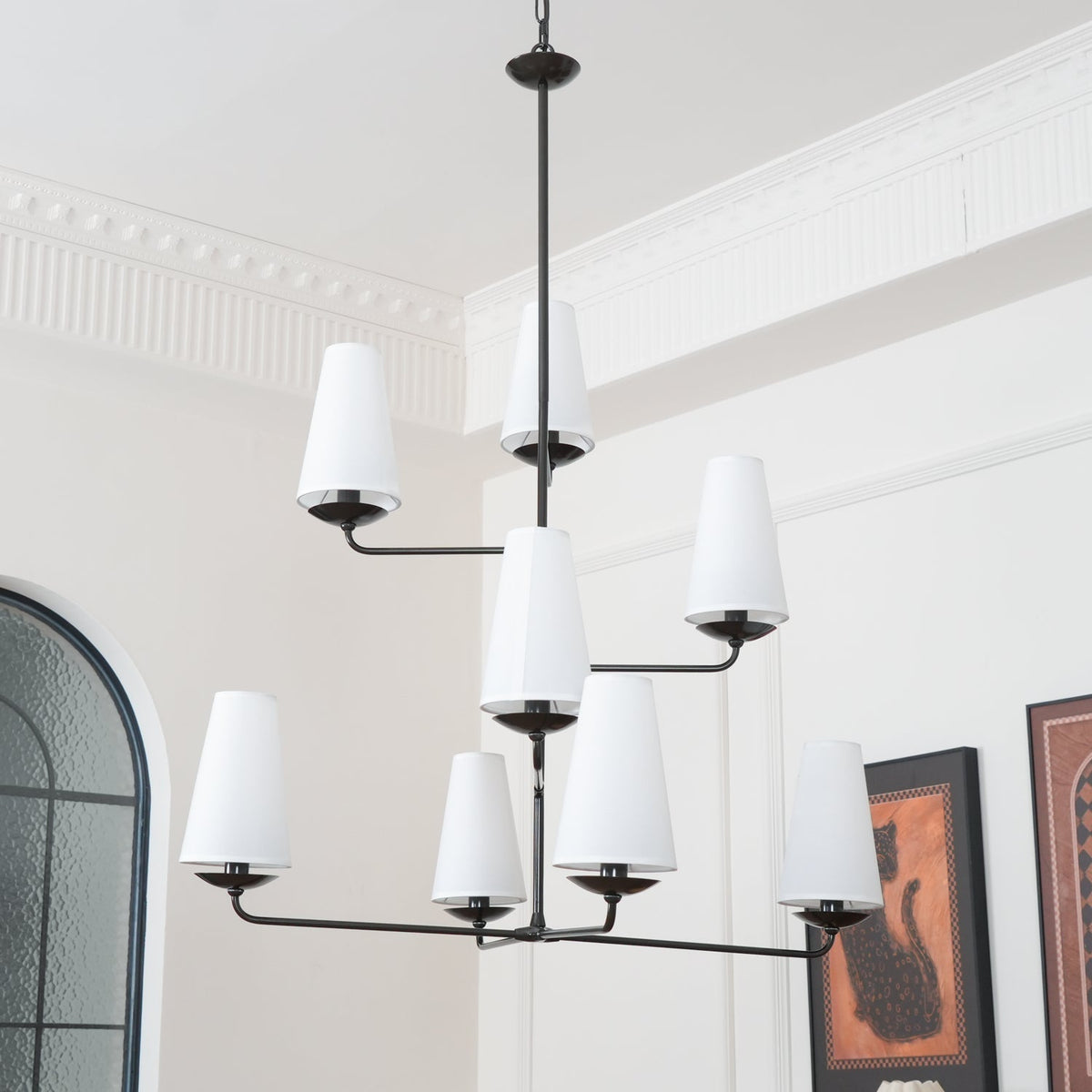 Valenwyn Fabric Chandelier-Moonnatur