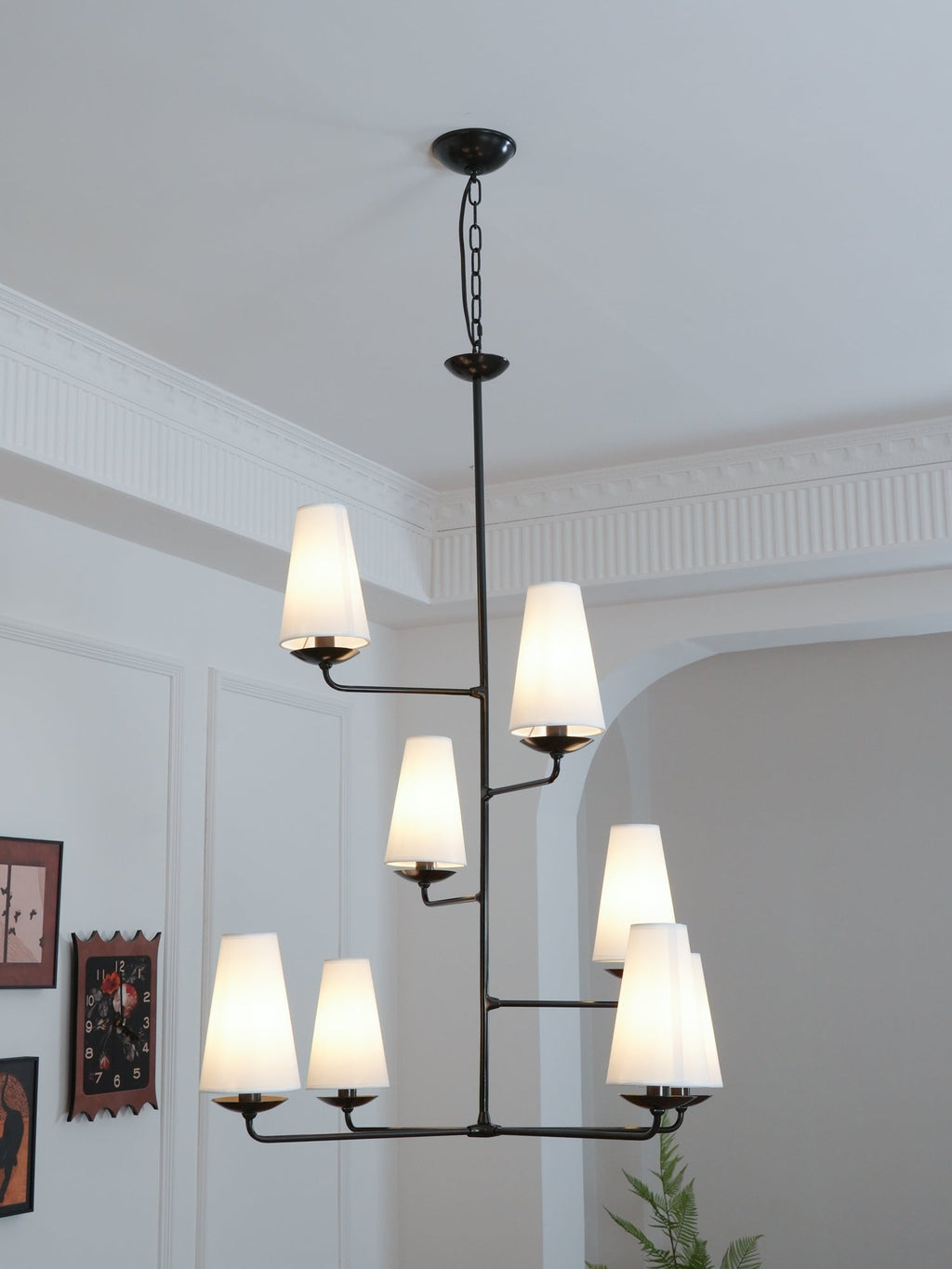 Valenwyn Fabric Chandelier-Moonnatur