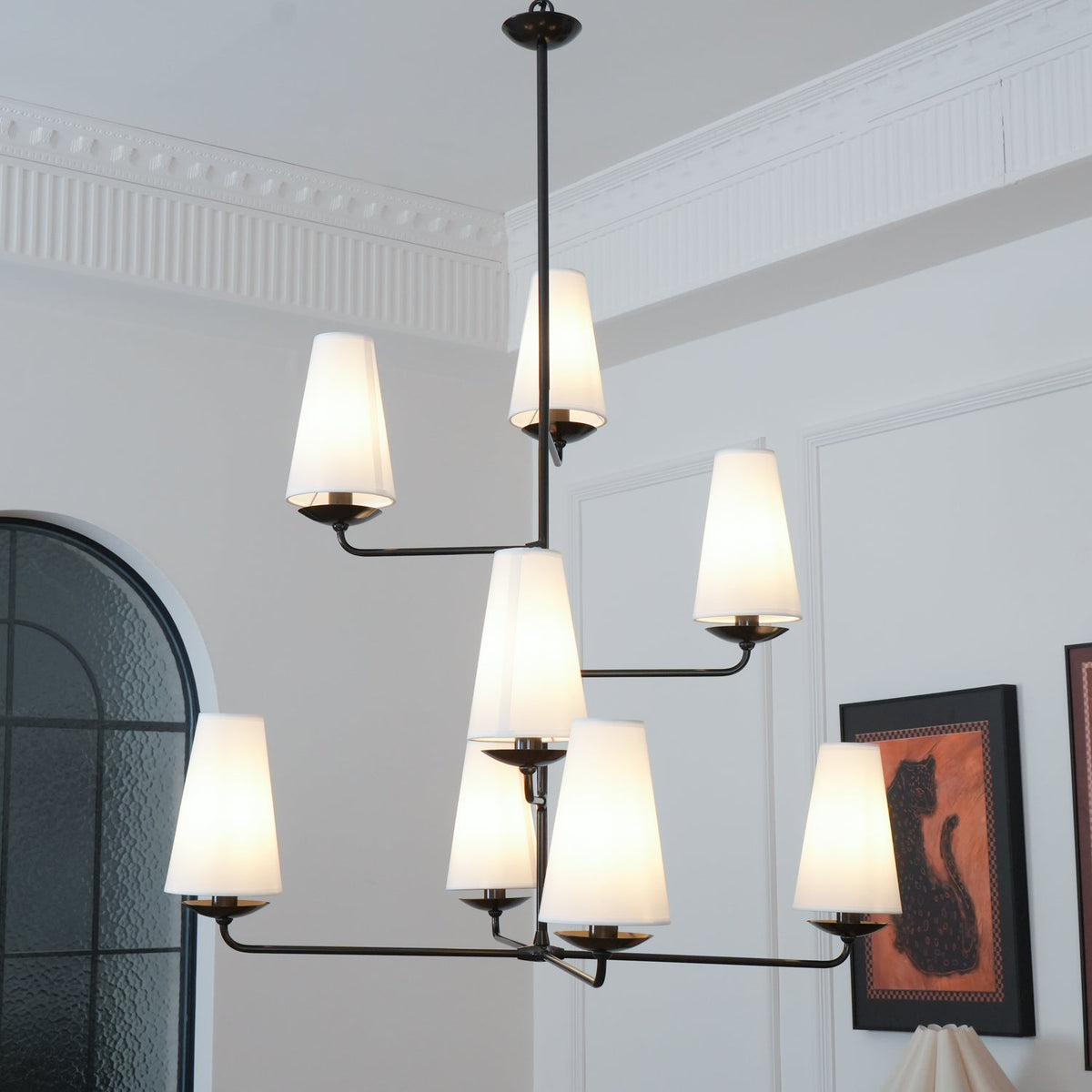 Valenwyn Fabric Chandelier-Moonnatur