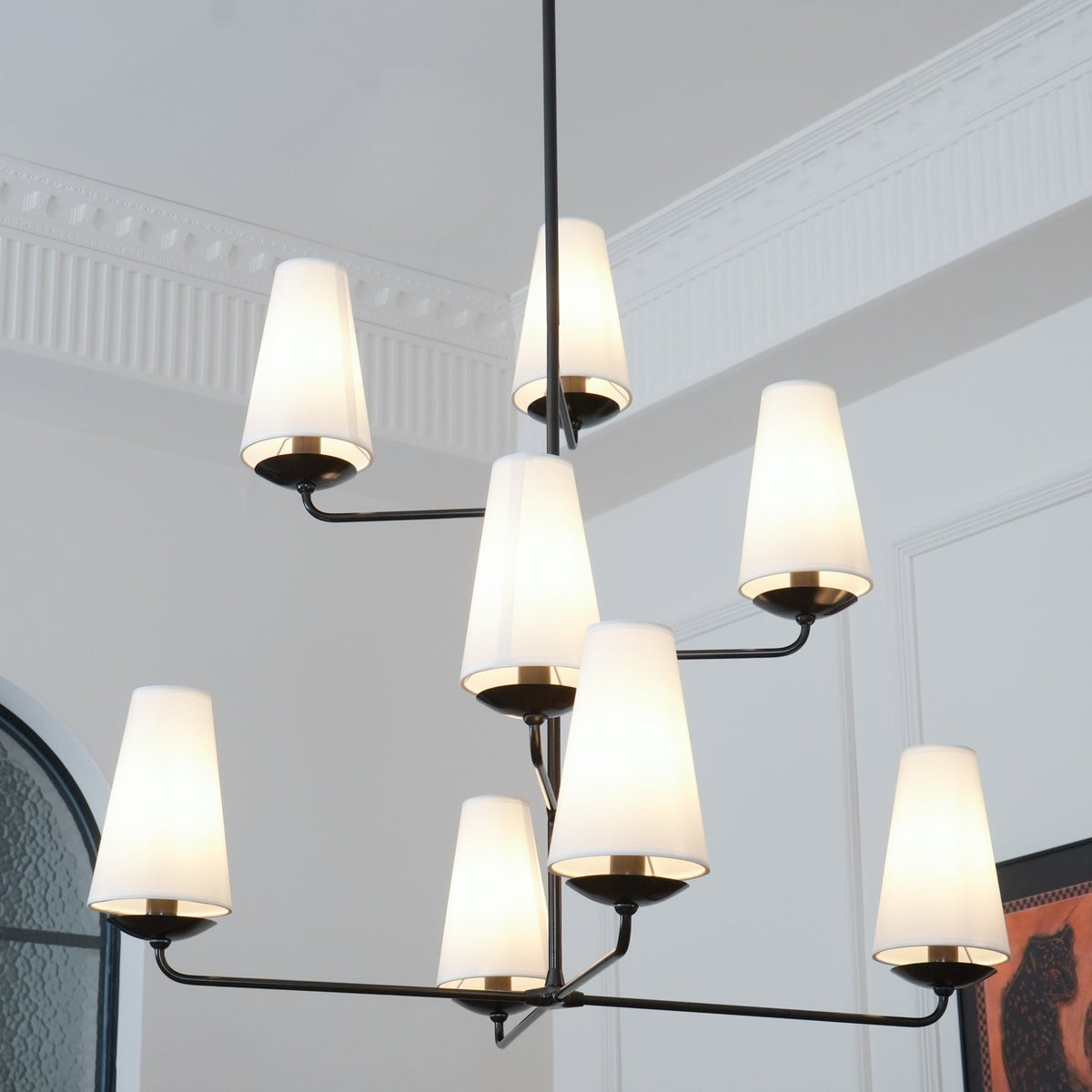 Valenwyn Fabric Chandelier-Moonnatur