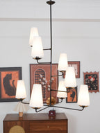 Valenwyn Fabric Chandelier-Moonnatur