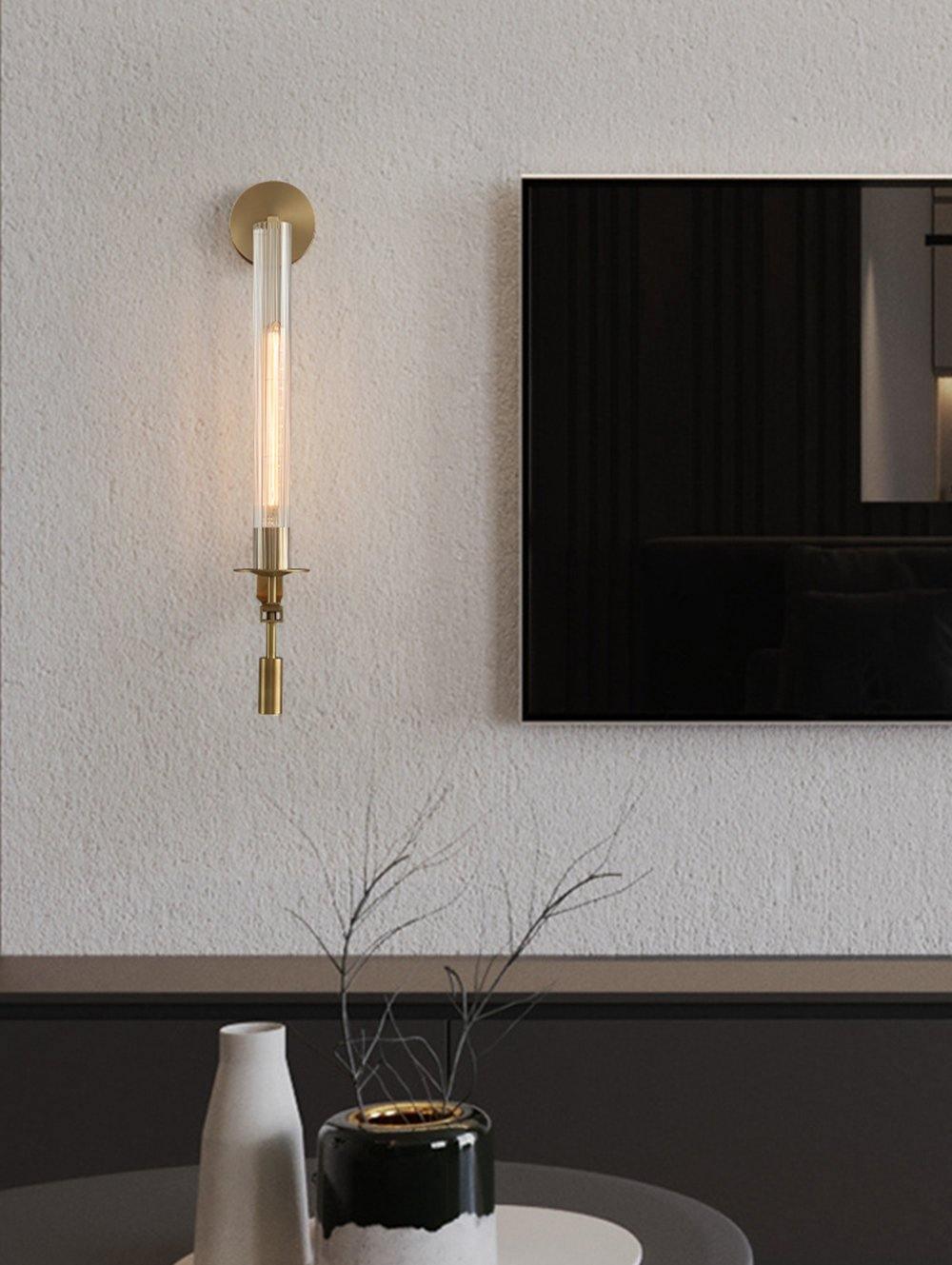 Korraria Glass Wall Light-Moonnatur