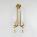 Korraria Glass Wall Light-Moonnatur