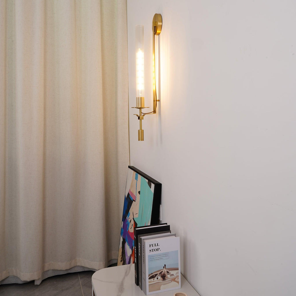 Korraria Glass Wall Light-Moonnatur