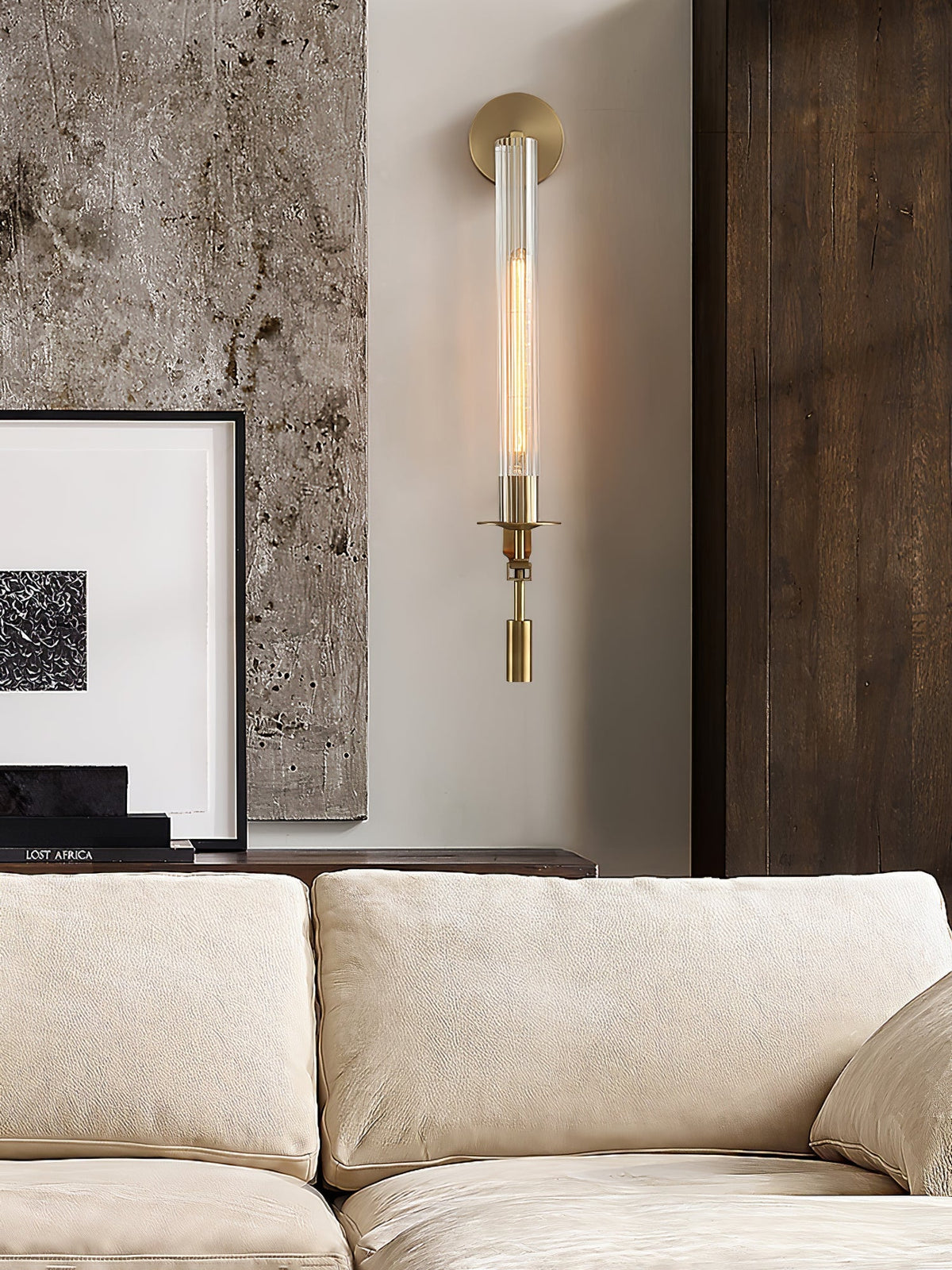 Korraria Glass Wall Light-Moonnatur