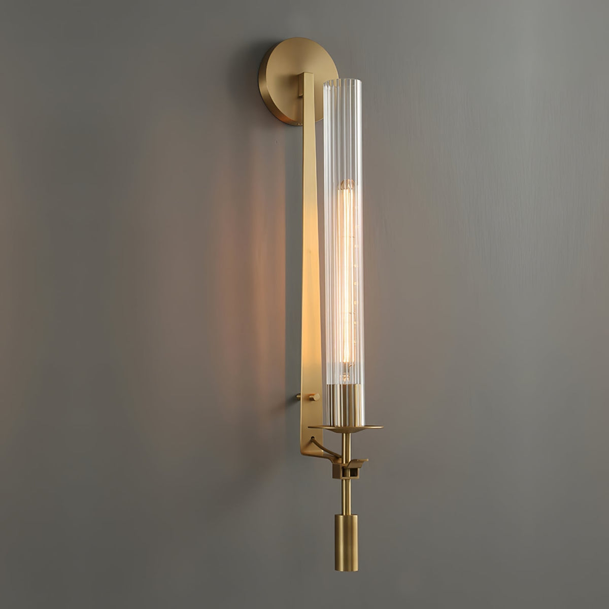 Korraria Glass Wall Light-Moonnatur