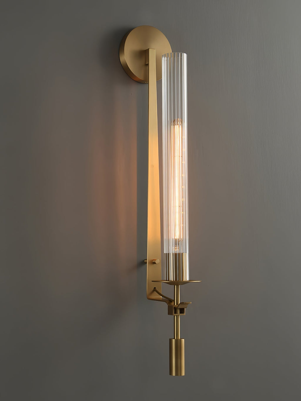Korraria Glass Wall Light-Moonnatur