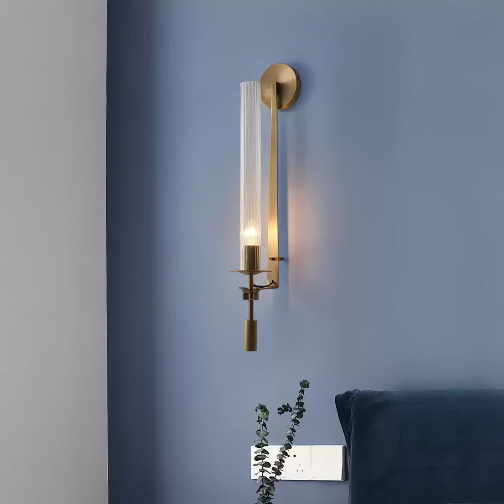 Korraria Glass Wall Light-Moonnatur
