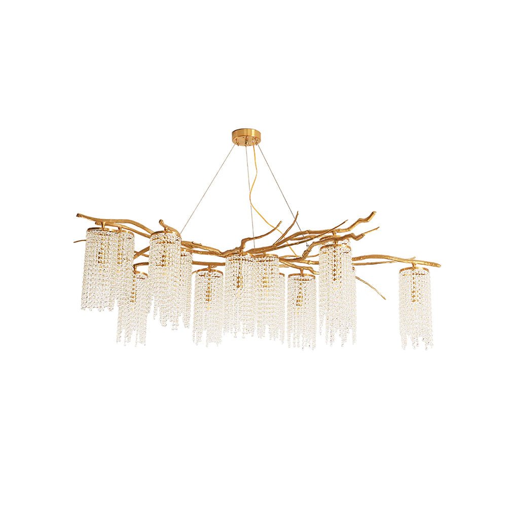 Haverune Glass Chandelier-Moonnatur