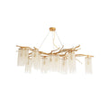 Haverune Glass Chandelier-Moonnatur