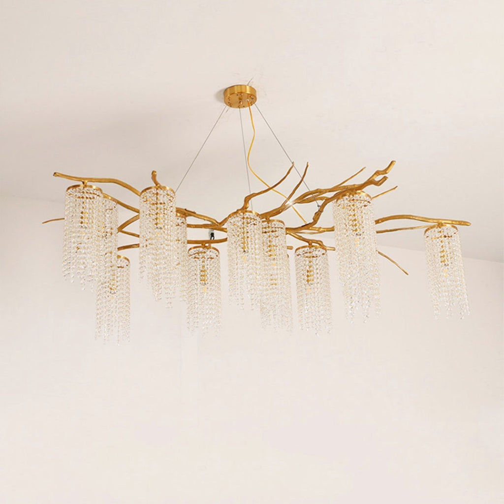 Haverune Glass Chandelier-Moonnatur
