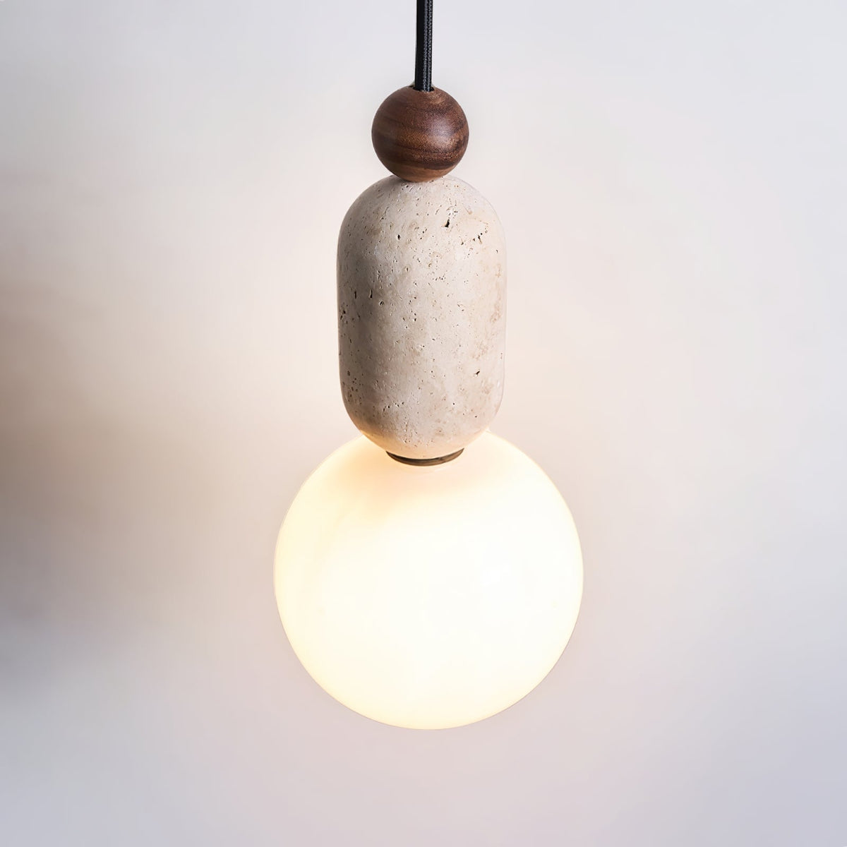 Marvengrove Travertine Pendant Light-Moonnatur