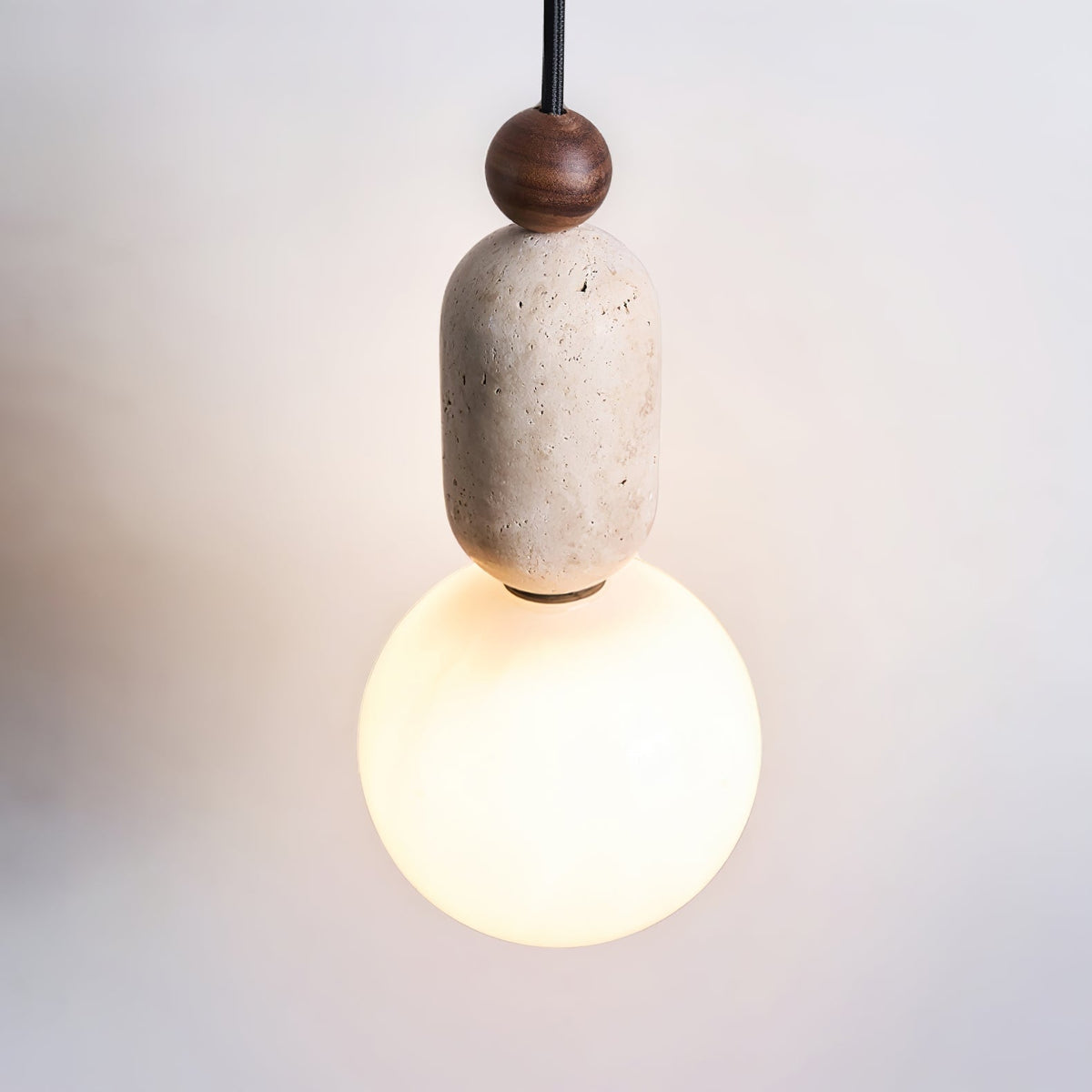 Marvengrove Travertine Pendant Light-Moonnatur