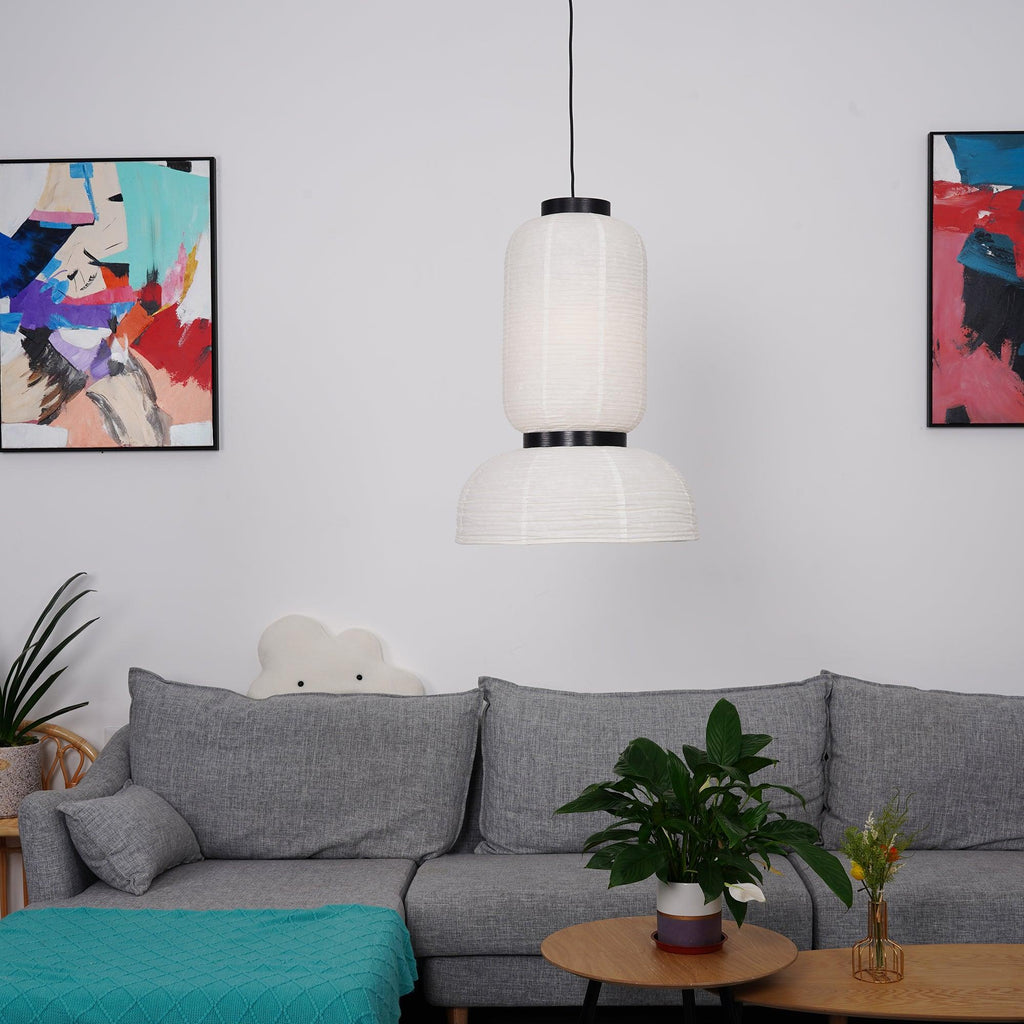 Kestelle Paper Pendant Light-Moonnatur