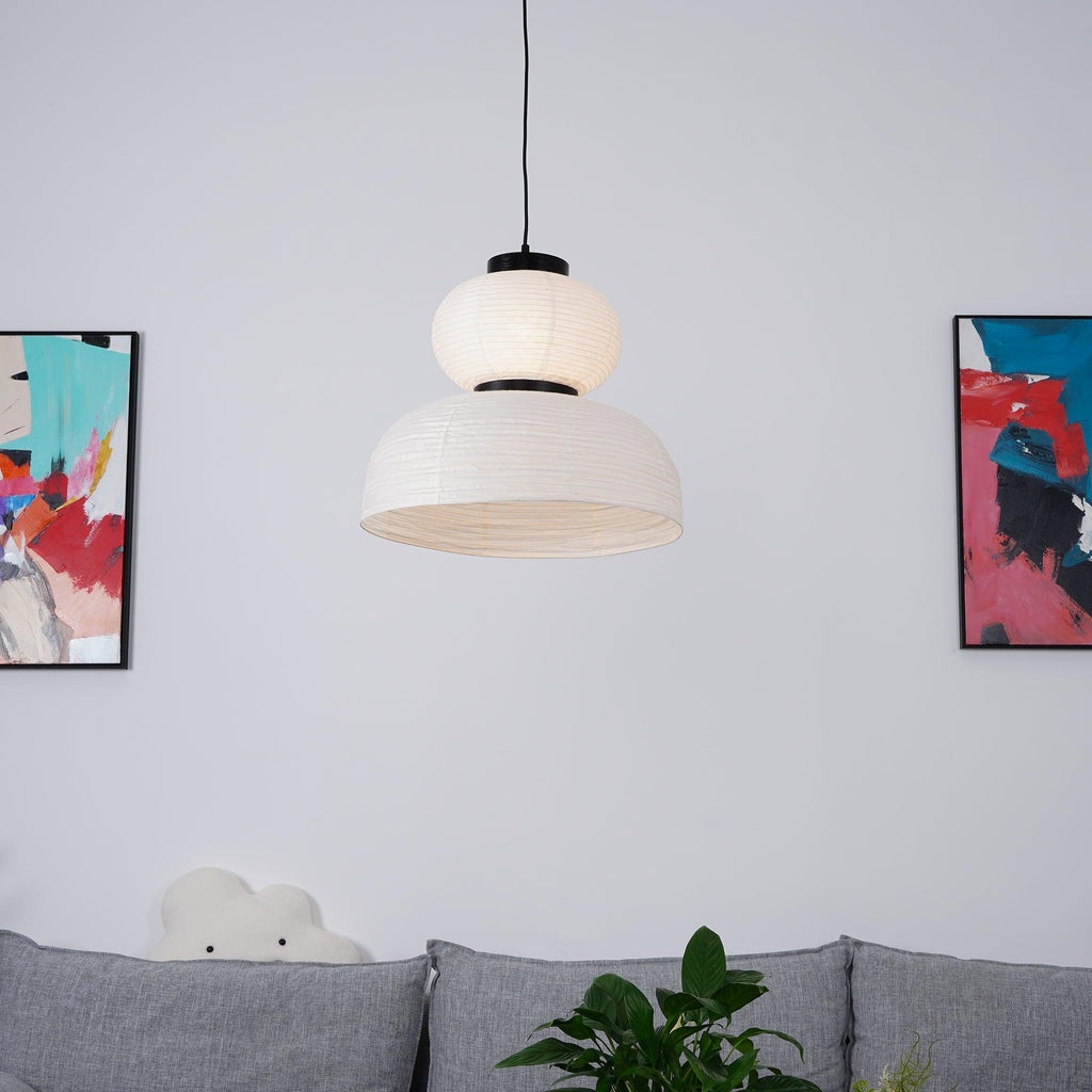 Kestelle Paper Pendant Light-Moonnatur