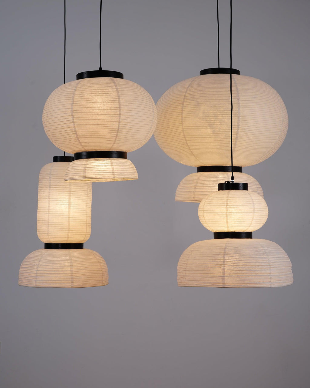 Kestelle Paper Pendant Light-Moonnatur