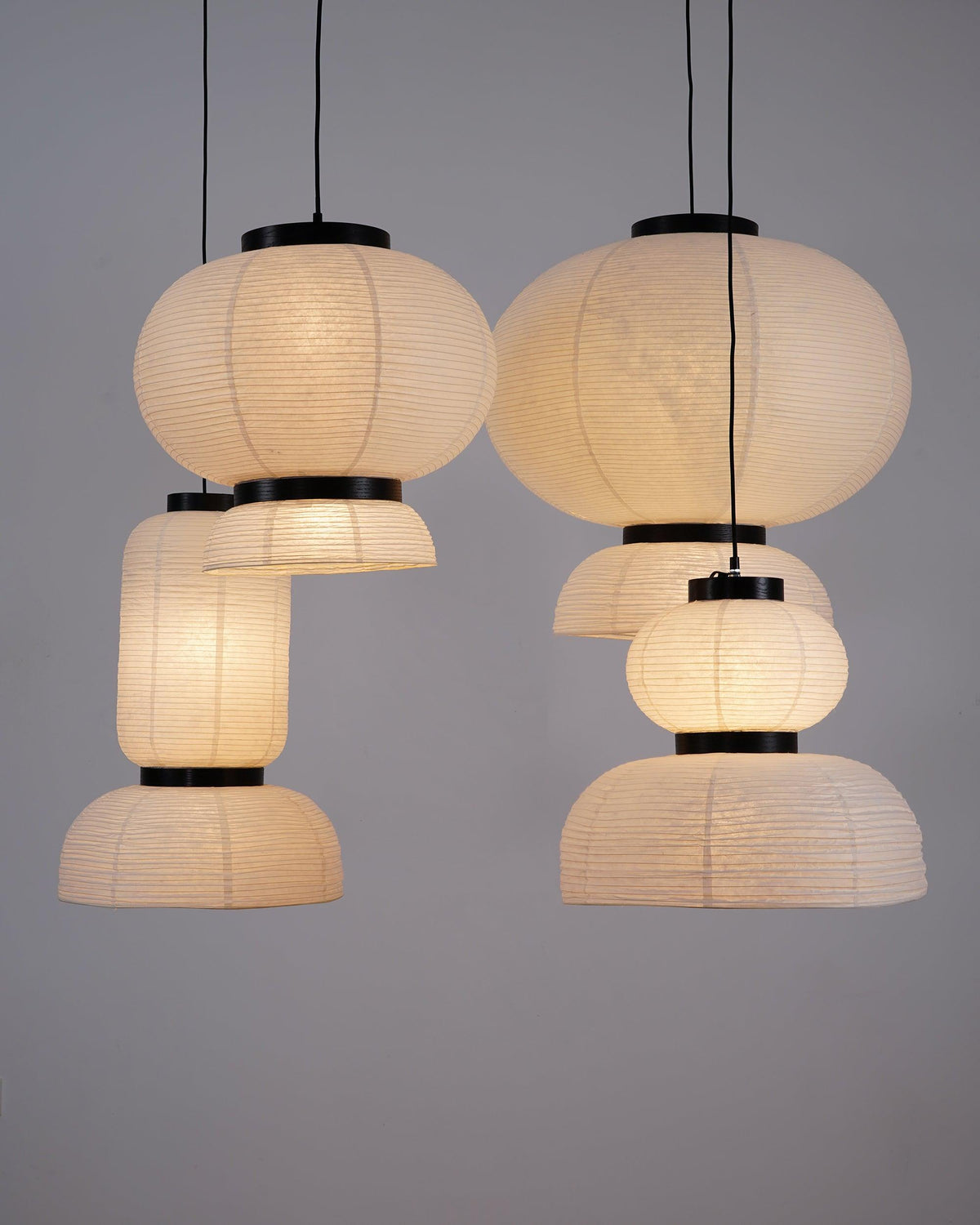 Kestelle Paper Pendant Light-Moonnatur
