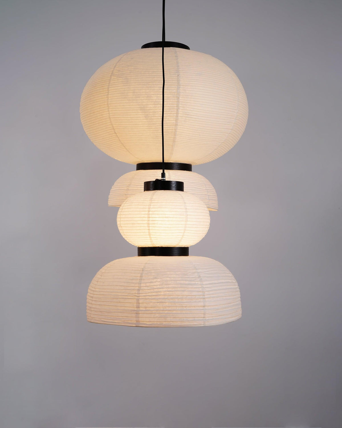 Kestelle Paper Pendant Light-Moonnatur