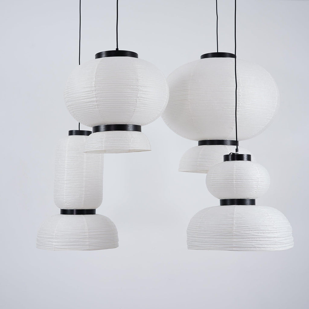 Kestelle Paper Pendant Light-Moonnatur