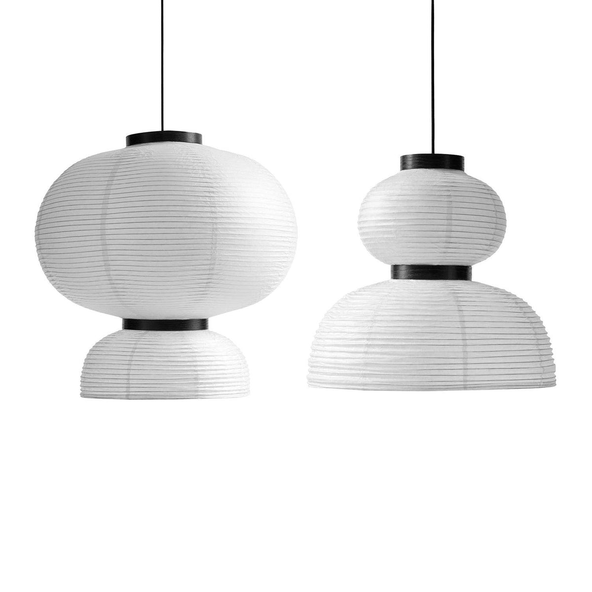 Kestelle Paper Pendant Light-Moonnatur