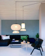 Kestelle Paper Pendant Light-Moonnatur